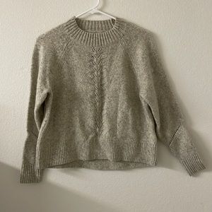 Loft xs cream speckled sweater